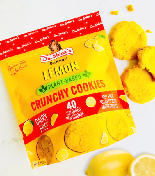Plant-Based Snack Cookies  (3 PACK-Lemon)