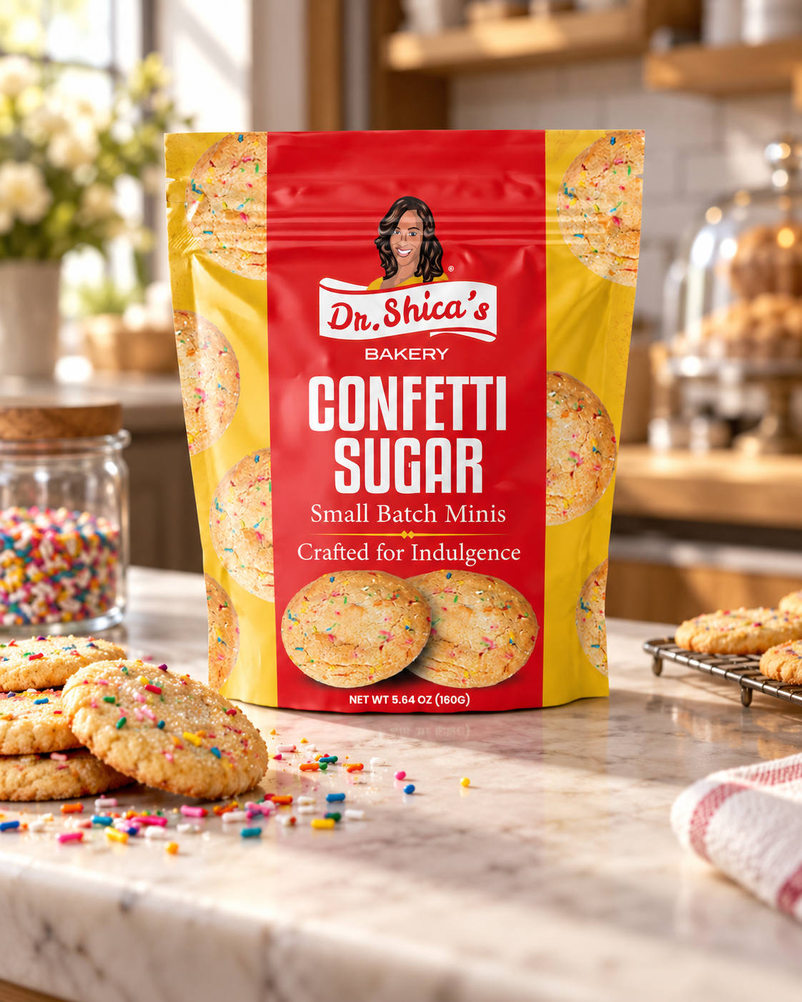Confetti Sugar Cookies — Small Batch Minis