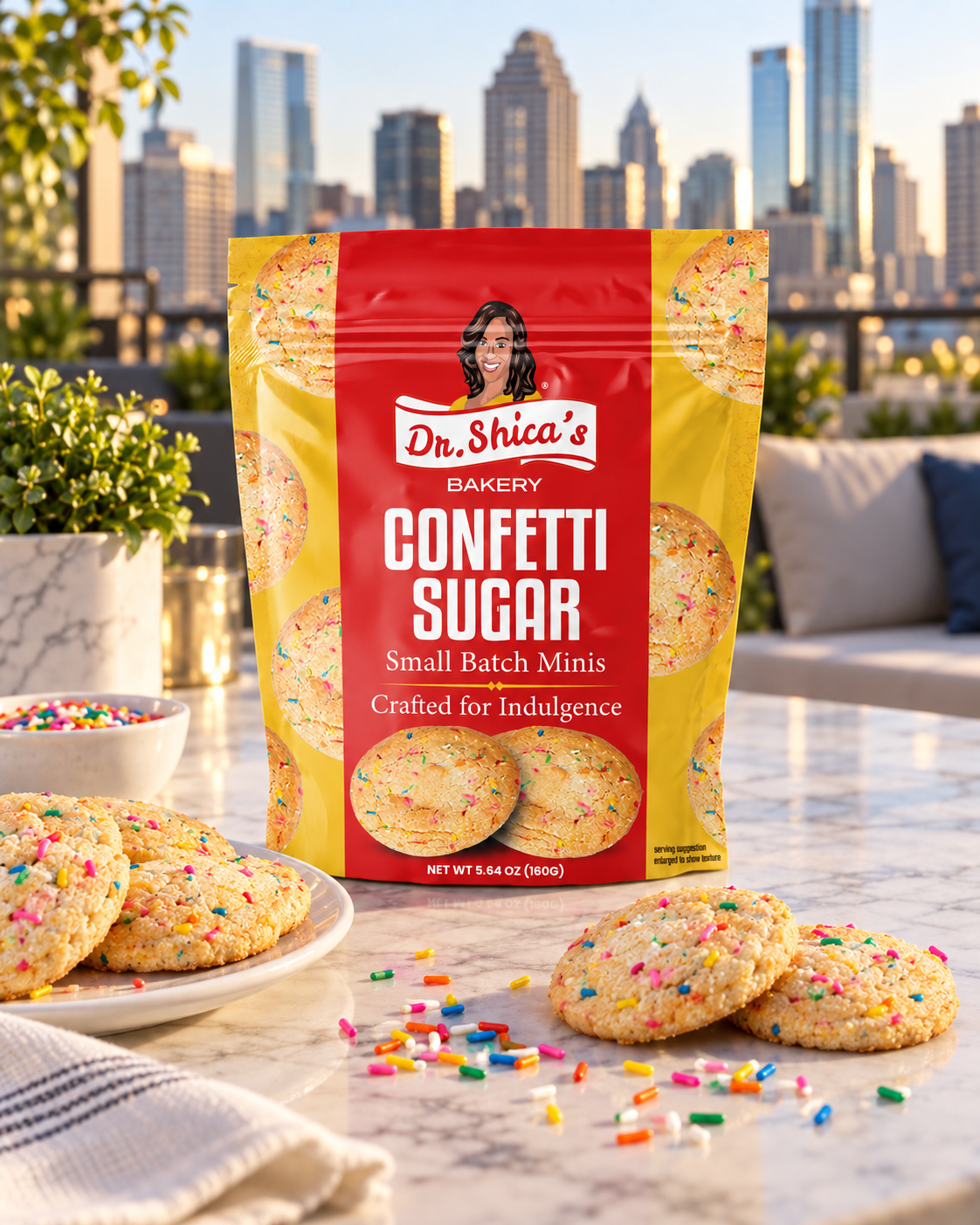 Confetti Sugar Cookies — Small Batch Minis
