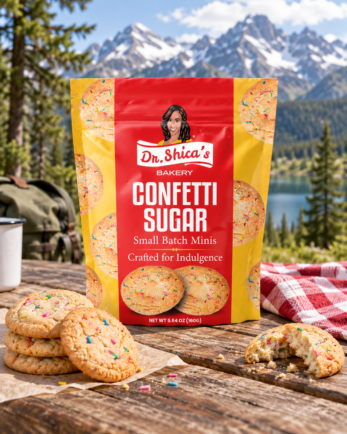 Confetti Sugar Cookies — Small Batch Minis