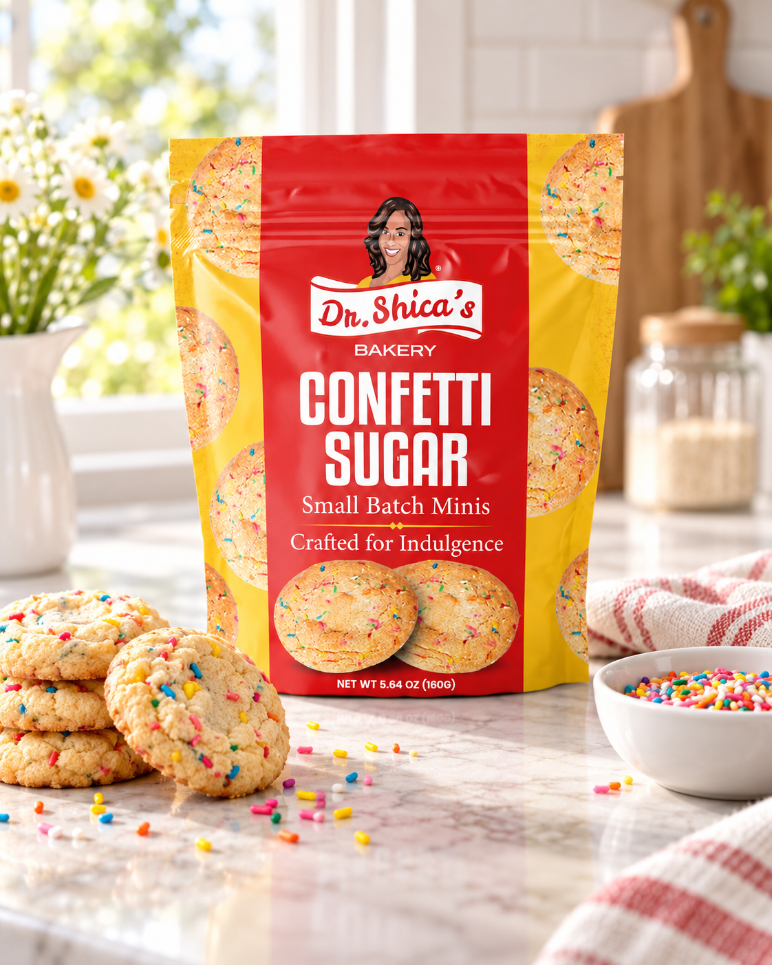 Confetti Sugar Cookies — Small Batch Minis