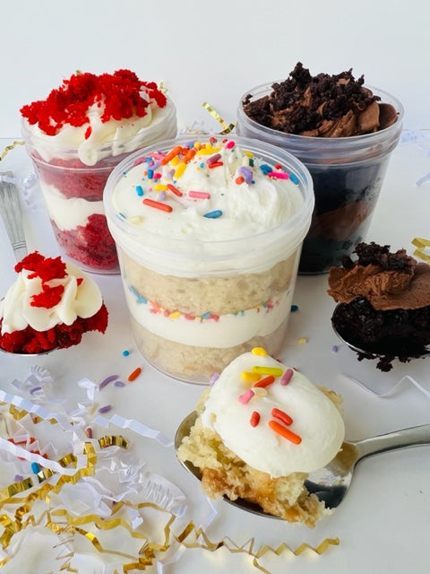 Cake in a Jar: 6 PACK