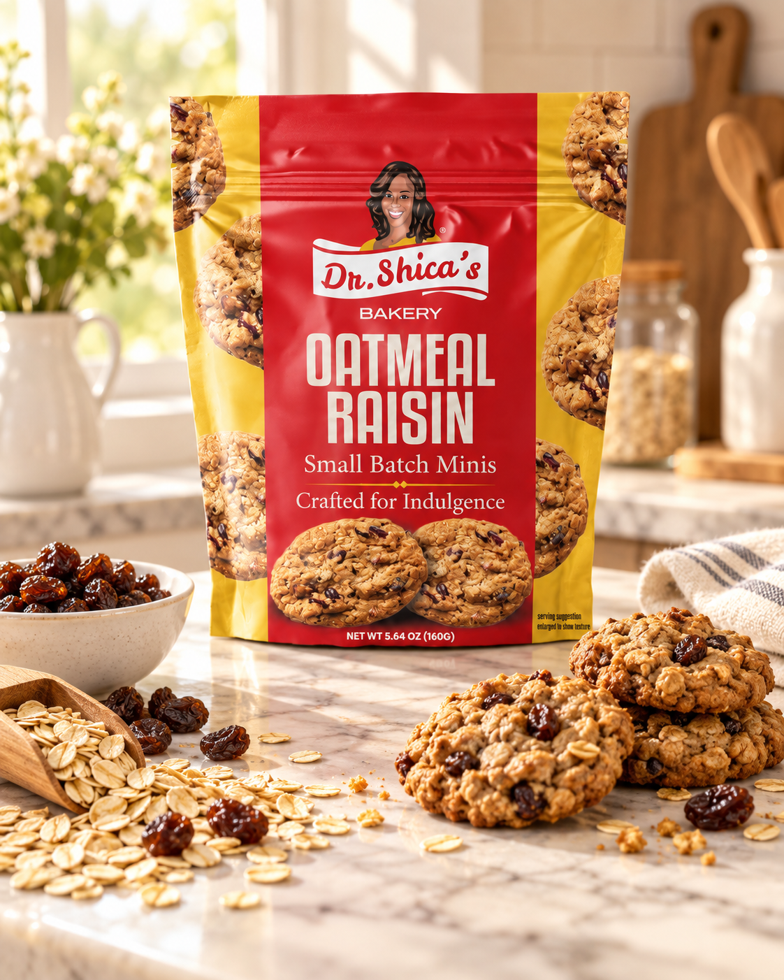 Oatmeal Raisin Cookies — Small Batch Minis