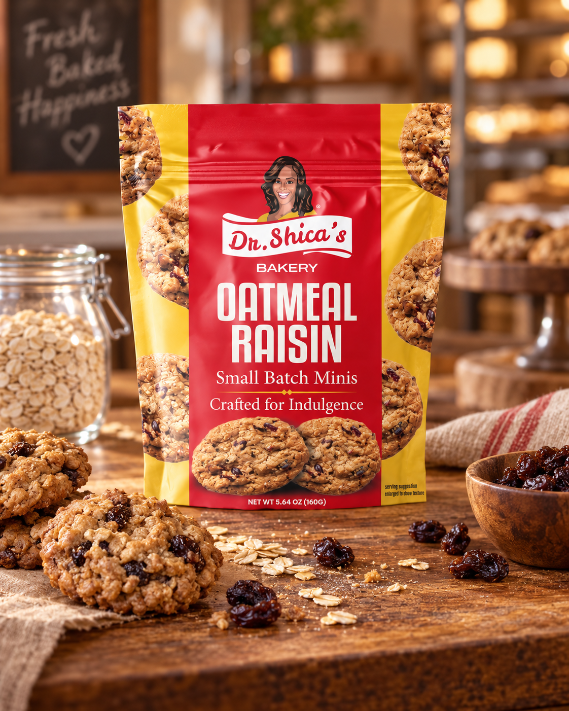 Oatmeal Raisin Cookies — Small Batch Minis