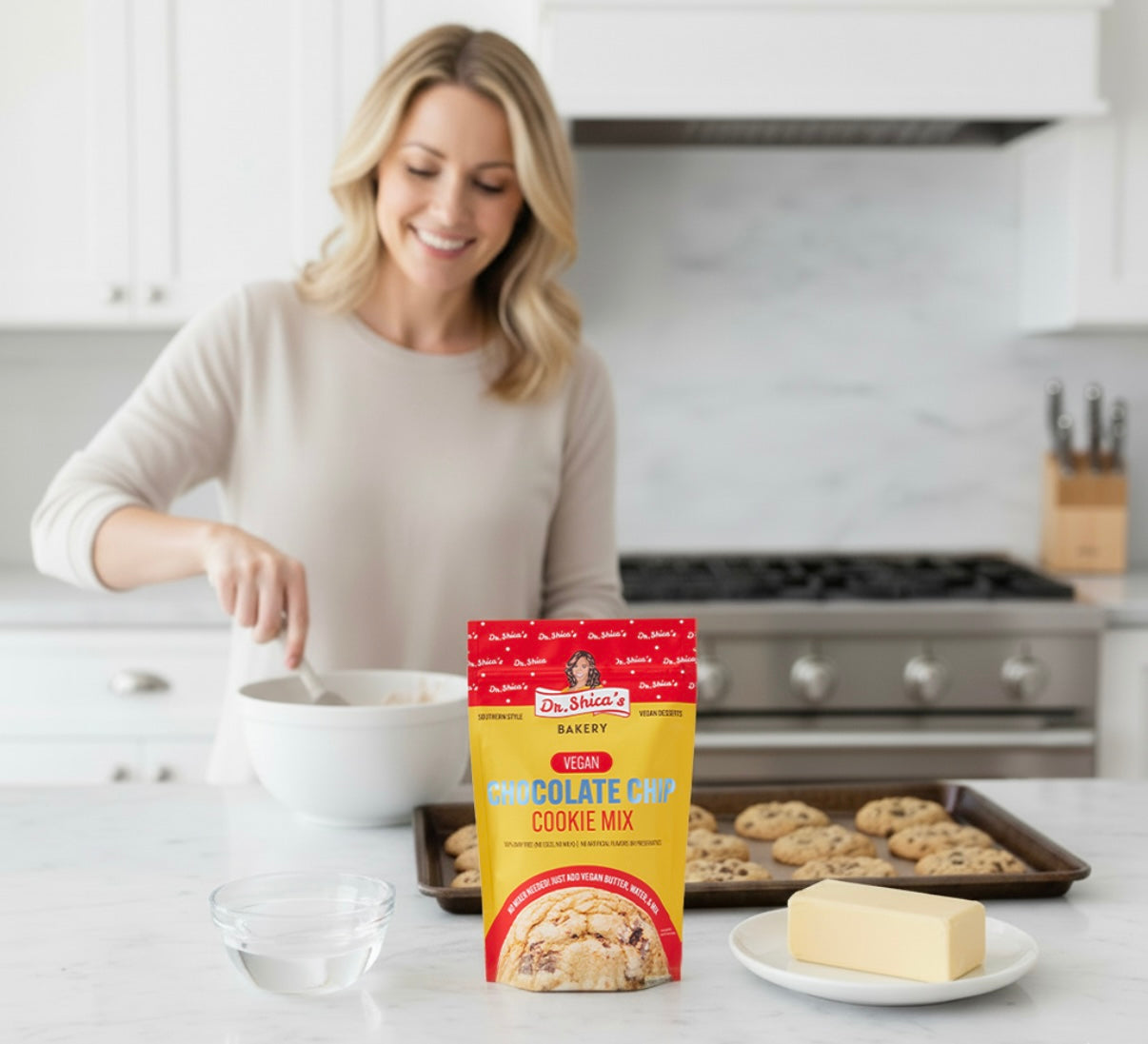 Vegan Cookie Mixes- 2 Pack (Free Shipping)- Chocolate Chip & Sugar Cookie